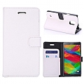 נרתיק לגלקסי נוט 4 iTechCase Wallet Fancy לבן