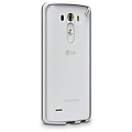 כיסוי ל LG G3 שקוף/לבן PureGear Slim Shell