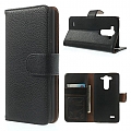 כיסוי ל LG G3 מיני iTechCase Wallet Fancy שחור