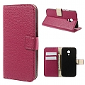 כיסוי ארנק למוטו G2 אדום iTechCase Wallet Fancy