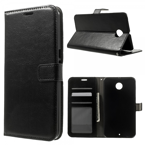 כיסוי ארנק לנקסוס 6 iTechCase Wallet Fancy שחור