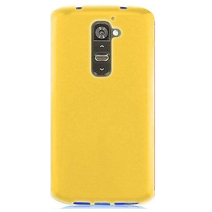 כיסוי ל LG G2 צהוב iTechCase E Line