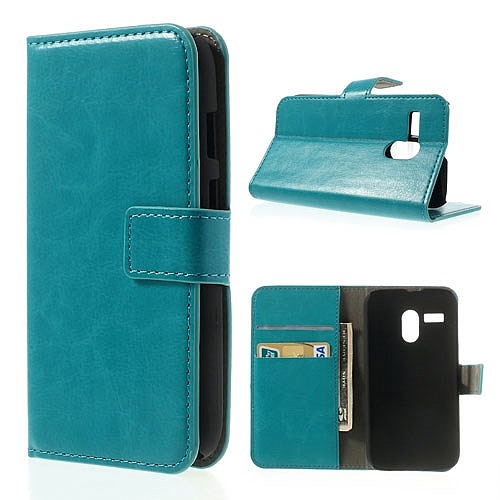 כיסוי ארנק למוטו G טורקיז iTechCase Wallet Fancy